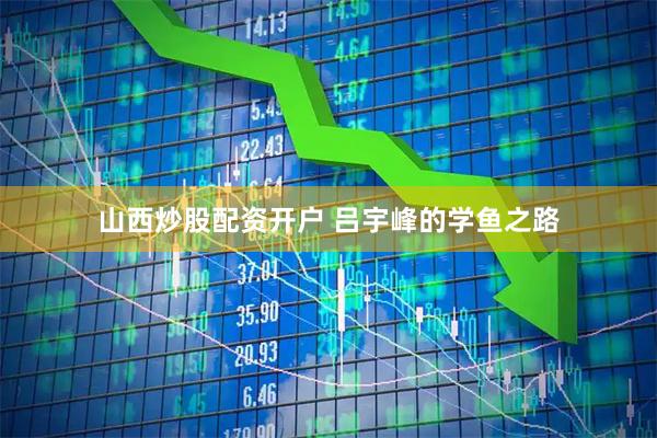 山西炒股配资开户 吕宇峰的学鱼之路